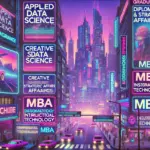 DALL·E-2025-01-10-11.42.22-A-futuristic-Blade-Runner-inspired-cityscape-featuring-neon-lit-skyscrapers-adorned-with-holographic-advertisements-and-signs-showcasing-graduate-prog.webp