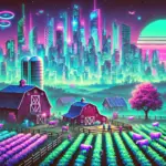 DALL·E-2025-01-16-17.48.39-A-surreal-Blade-Runner-inspired-ranch-scene-blending-a-New-Jersey-ranch-with-vaporwave-aesthetics.-The-horizon-features-a-skyline-with-sleek-futurist.webp